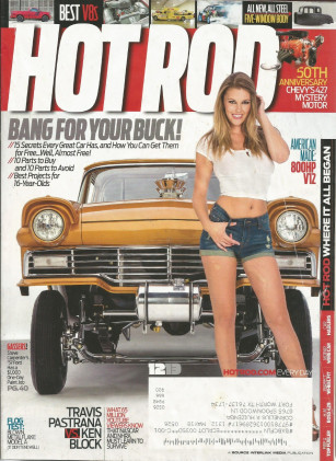 HOT ROD 2013 DEC - NEW MANX BUGGY, FALCONER V12, MOPAR MISSILE WIRE CAR